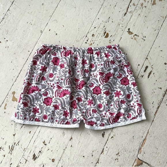 Signals Floral Print Cotton Boxers Lace Trim Boxer Shorts - Picture 5 of 11